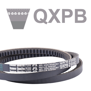 Wedge belt Quattro PLUS CRE raw edge moulded notch narrow section QXPB
